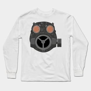 Caiman Gas Mask Long Sleeve T-Shirt